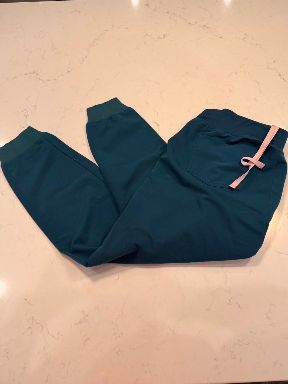 FIGS Caribbean Blue Scrub Set - Women’s Large Catarina & Large RW Zamora - Picture 7 of 9